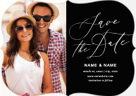 Handwritten Script (Shaped Cut) Front