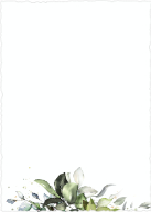Lush Greenery (Shaped Cut) Back