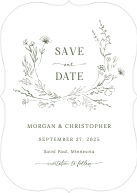 Verdant Monogram (Shaped Cut) Front