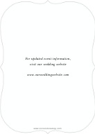 Script and Serif (Shaped Cut) Back