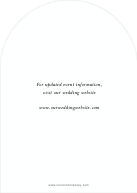 Ornate Typography (Shaped Cut) Back