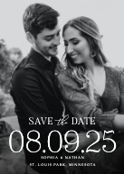 Modern Date Front