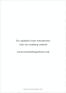Modern Date (Shaped Cut) Back