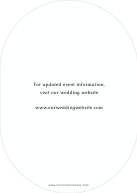 Modern Date (Shaped Cut) Back