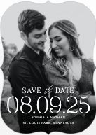 Modern Date (Shaped Cut) Front