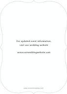 Modern Date (Shaped Cut) Back