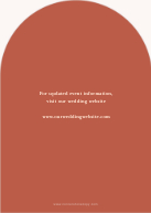 Radiant Arch (Shaped Cut) Back