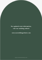 Radiant Arch (Shaped Cut) Back