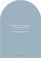 Radiant Arch (Shaped Cut) Back