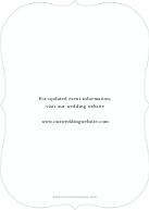 Oval Monogram (Shaped Cut) Back