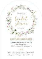Spring Floral Wreath (Shaped Cut) Front