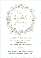 Spring Floral Wreath (Shaped Cut) Front