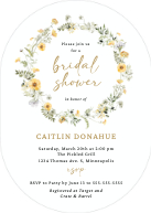 Delicate Floral Wreath (Shaped Cut) Front