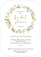 Delicate Floral Wreath (Shaped Cut) Front