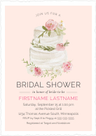 Floral Cake (Shaped Cut) Front