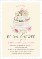 Floral Cake (Shaped Cut) Front