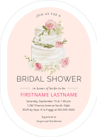 Floral Cake (Shaped Cut) Front