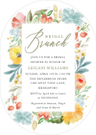 Pretty Floral Frame (Shaped Cut) Front