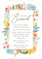 Pretty Floral Frame (Shaped Cut) Front