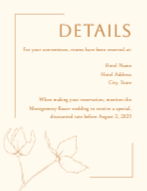 Botanical Corner Details Enclosure Front