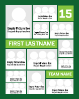 Sports Player Grid
