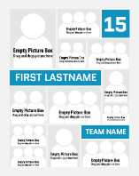 Sports Player Grid