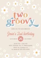Retro Daisy - Two Groovy Front
