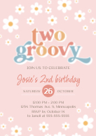 Retro Daisy - Two Groovy Front