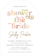 Shower the Bride (Shaped Cut) Front