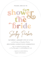 Shower the Bride (Shaped Cut) Front