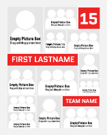 Sports Player Grid