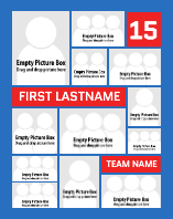 Sports Player Grid