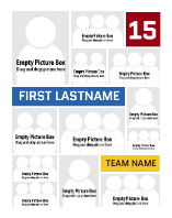 Sports Player Grid