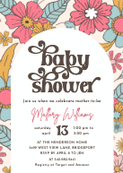 Retro Baby Flowers Front