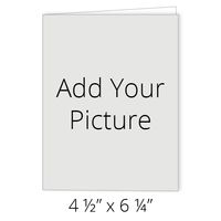 DIY - Add Your Own Picture (Full) Back | Front