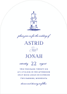 Classic Lighthouse (Shaped Cut) Front