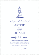 Classic Lighthouse (Shaped Cut) Front