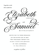 Elegant Calligraphy Front