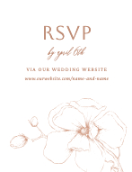 Lovely Magnolia RSVP Front