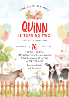 Oink Cluck Baa Moo Front