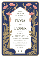 Vintage Floral Nouveau Front