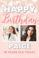 Sparkled Birthday (24 x 36)