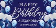 Birthday Balloons (48 x 24)