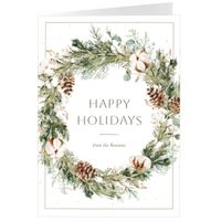 Natural Wreath Back | Front