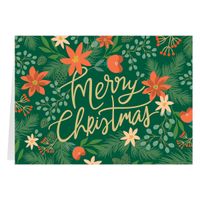 Wintergreen Floral, Fold (7x5)