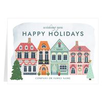 Holiday Scene, Fold (7x5)