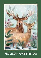 Winter Deer