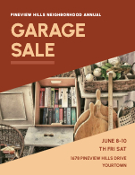 Garage Sale Front