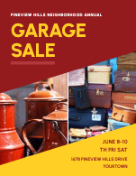 Garage Sale Front