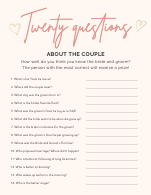 Twenty Questions Game Front